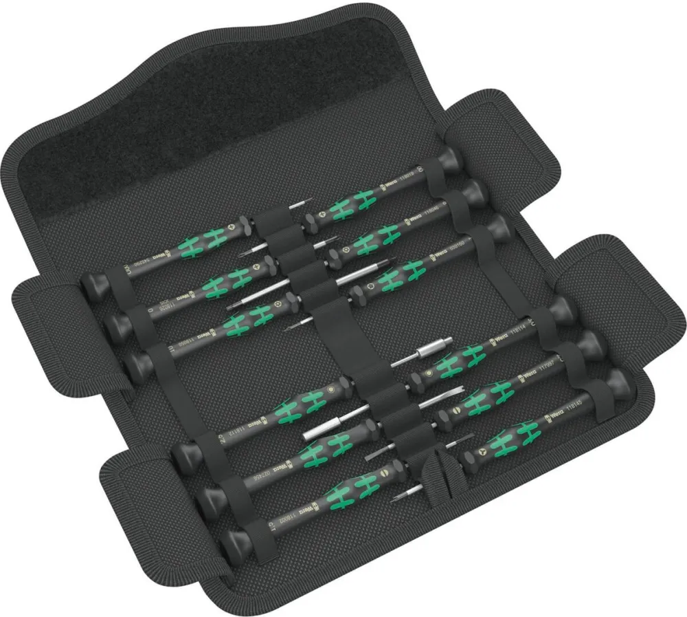 WERA Kraftform Micro 12 Electronics 1 Set Surubelnite