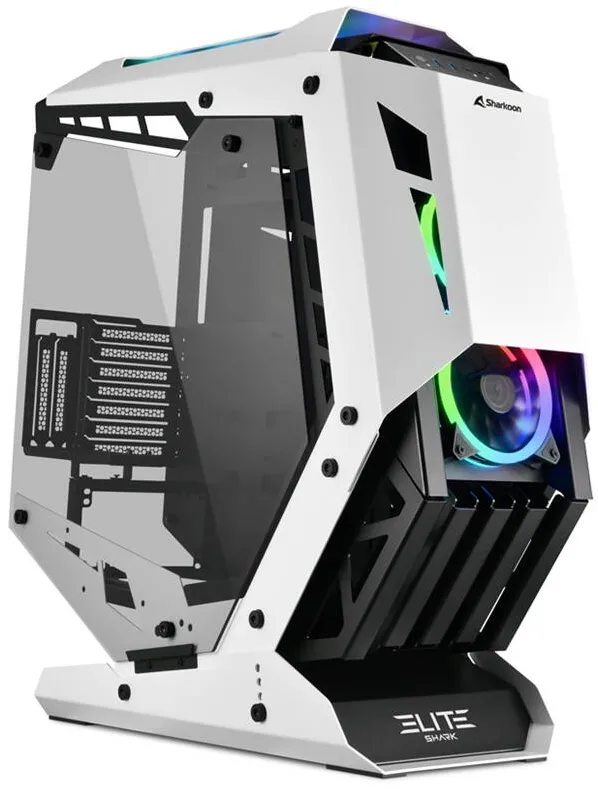 Carcasa PC Sharkoon ELITE SHARK CA700 Alb / Negru