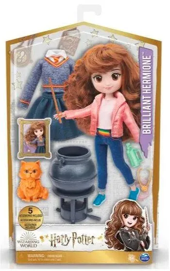 Spin Master Lalka Wizarding World fashion 8 calowa Hermiona