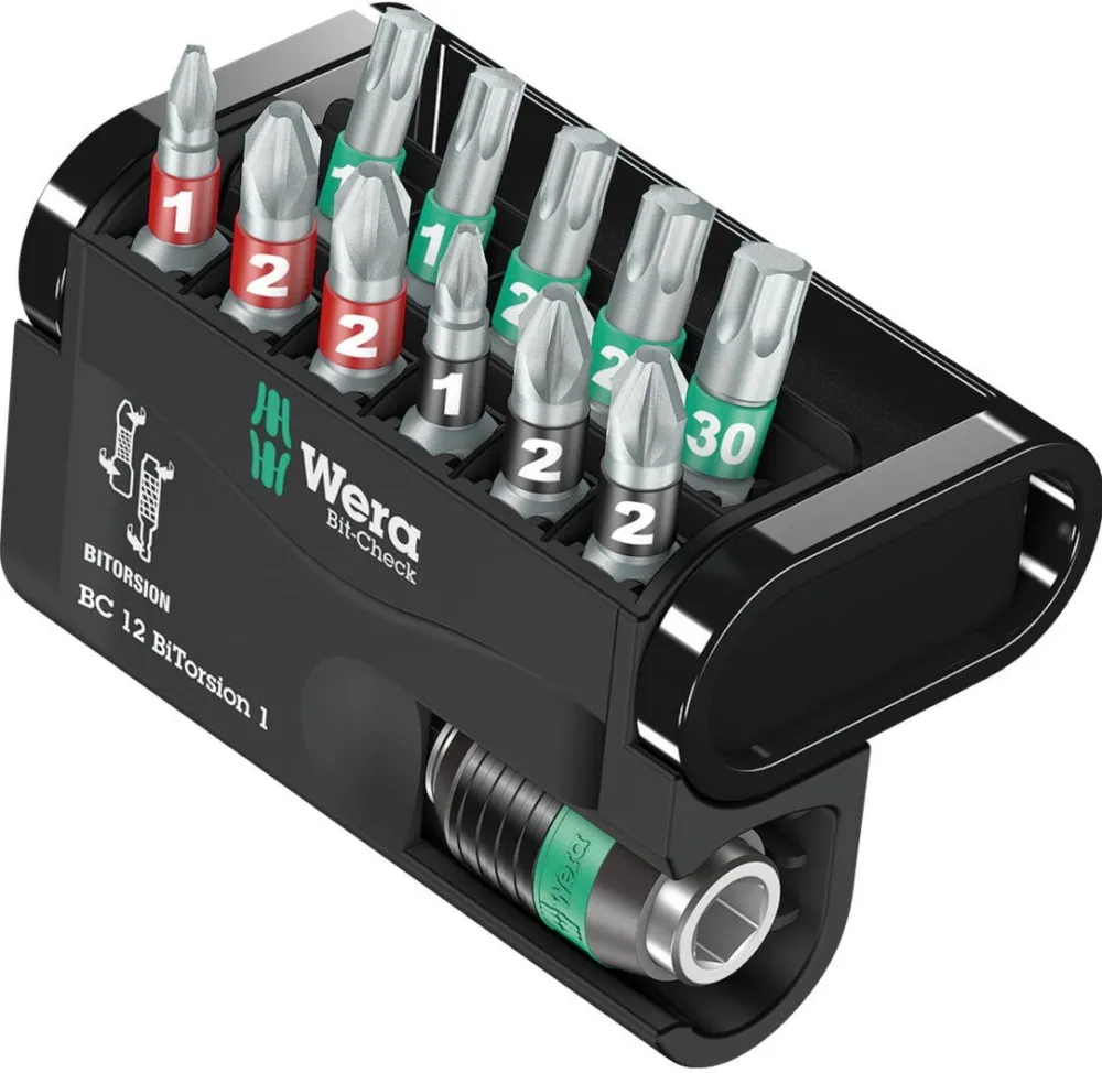 WERA Set biti bit-Check 12 BiTorsion 1