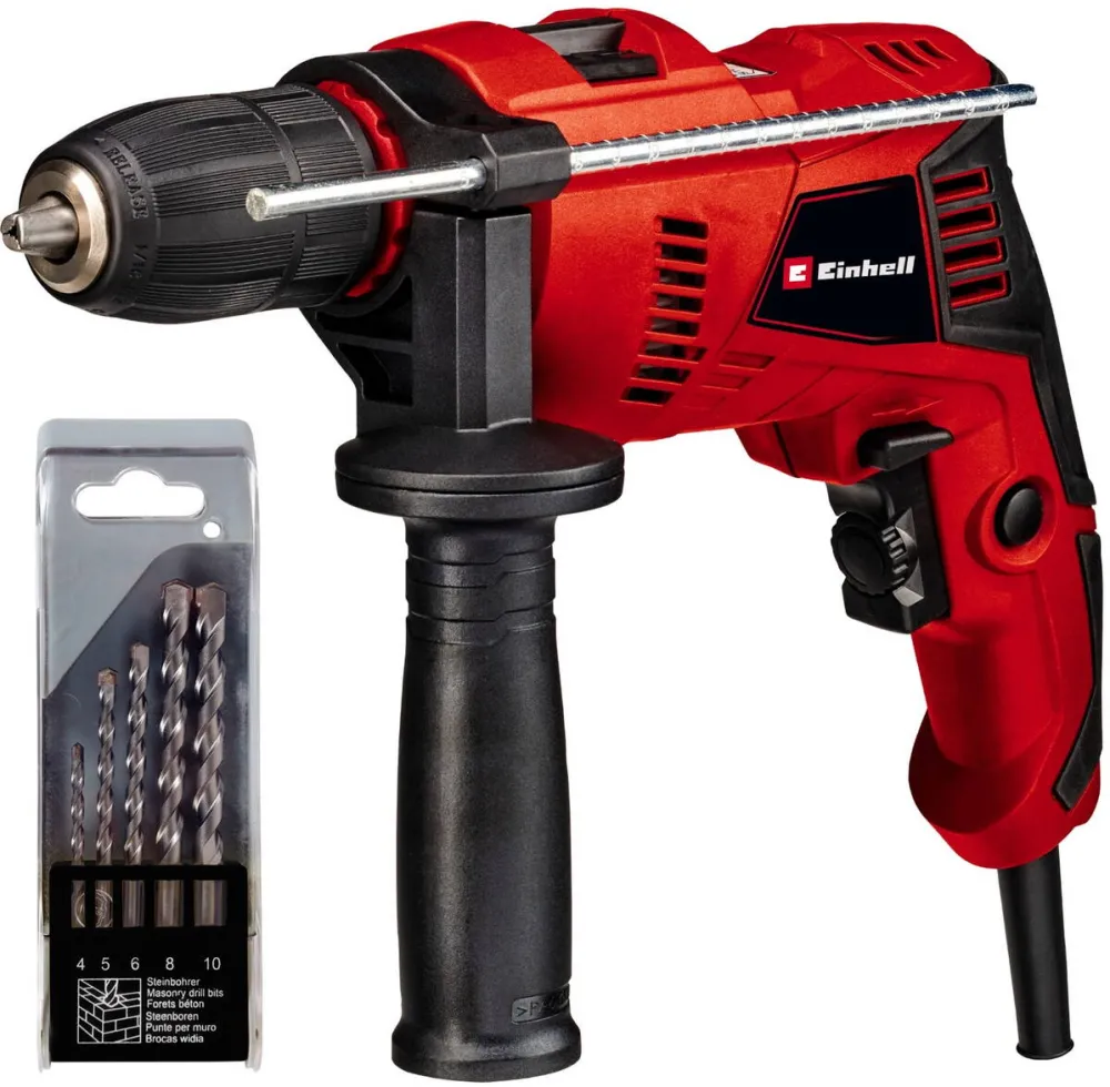 Einhell hammer drill TE-ID 500 E (red / black, 550 watts)