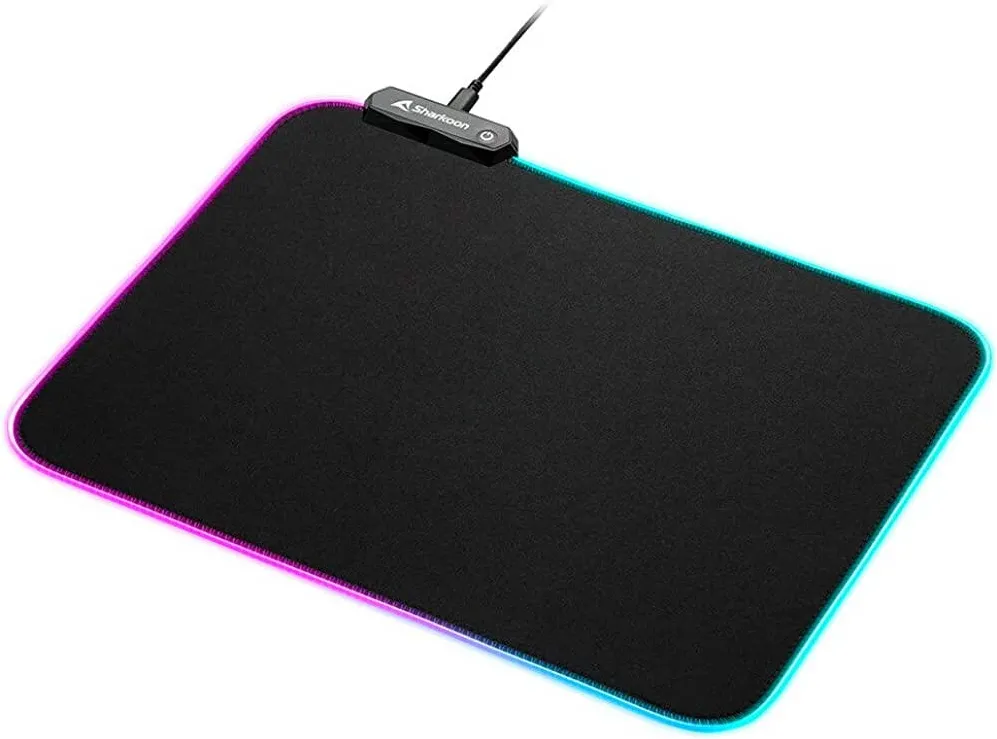 Mouse pad Sharkoon 1337 RGB V2 Gaming Mat 360 Negru 360 x 270 x 3 mm