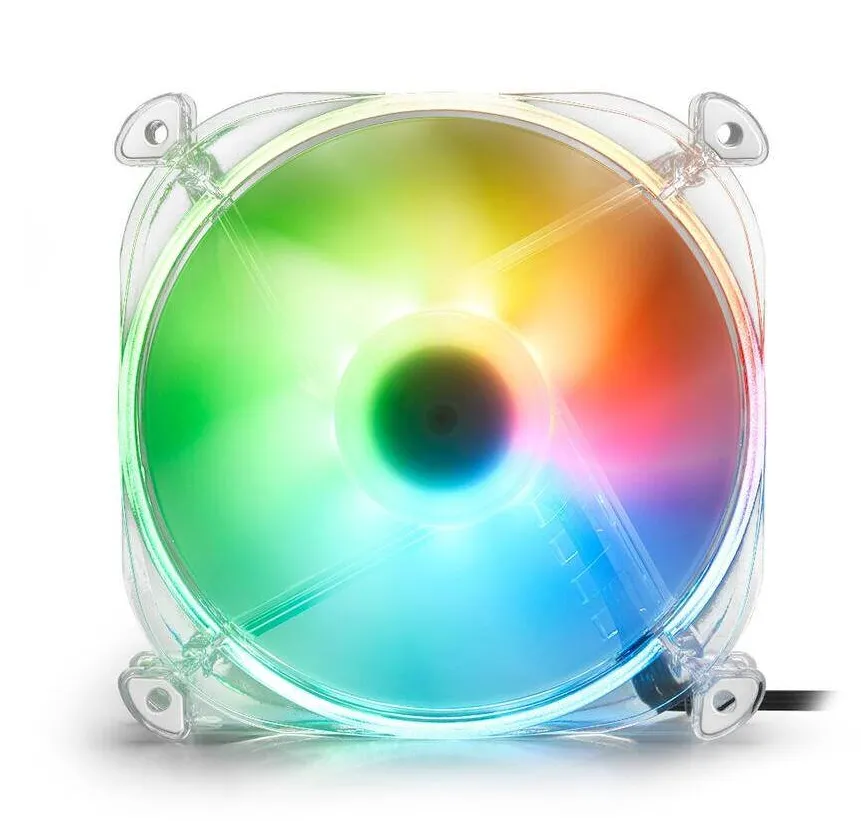 Ventilator Sharkoon 120*120*25 SHARK Disc RGB