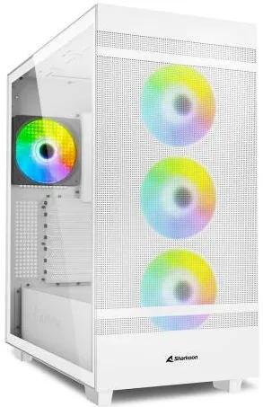 Carcasa PC Sharkoon Rebel C50 RGB WHITE Mid