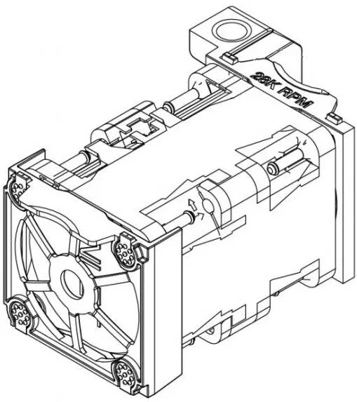 Accesoriu server Lenovo Performance Fan Option Kit 1U