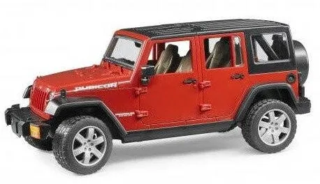 Masinuta BRUDER Car Jeep Wrangler Unlimited Rubocon