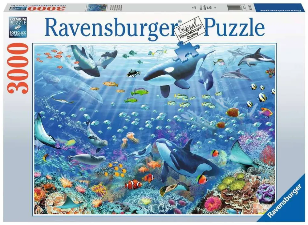 Puzzle Ravensburger Polska 3000 elements Underwater world