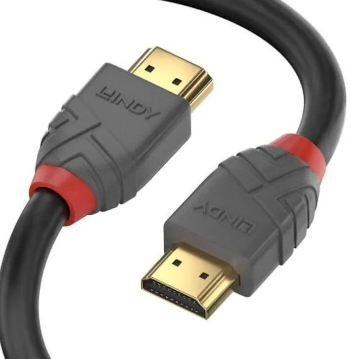 Lindy Cablu 0.3m High Speed HDMI, Anthra