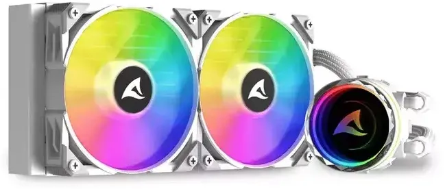 Cooler Sharkoon S80 RGB 240mm  Alb