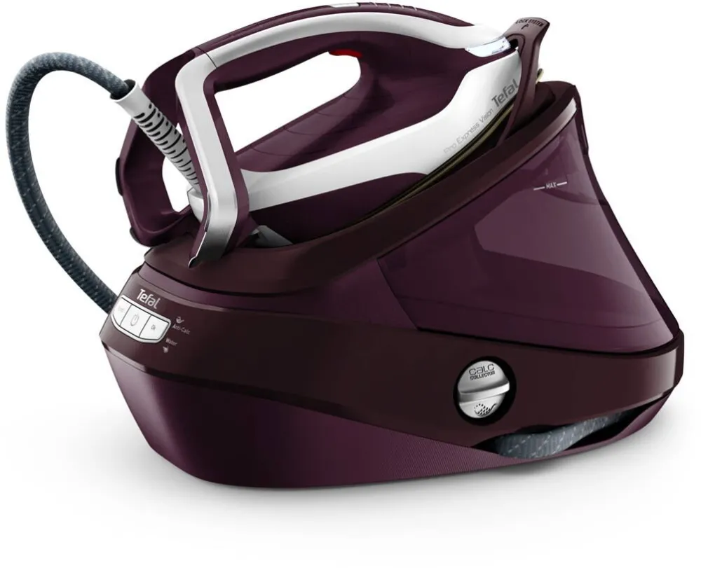 TEFAL Fier Calcat Tefal Pro Express Vision GV9810E0, 3000W, 1.1L, Rosu
