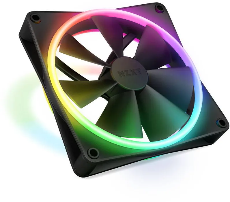 NZXT F140 RGB DUO, PWM, 140mm - Negru