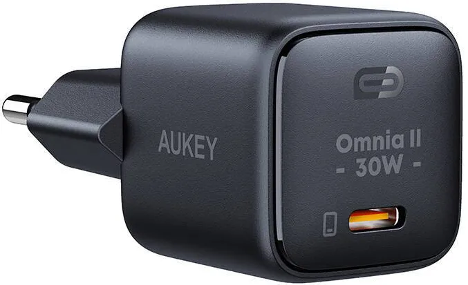 Incartor GSM Aukey PA-B1L,USB-C, 30W (negru)