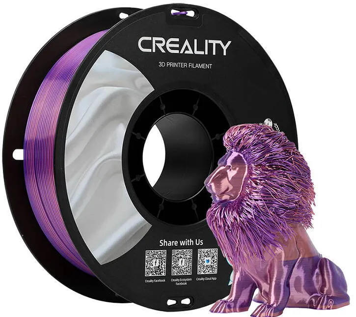 Filament CREALITY CR-Silk PLA Creality (roz-violet)