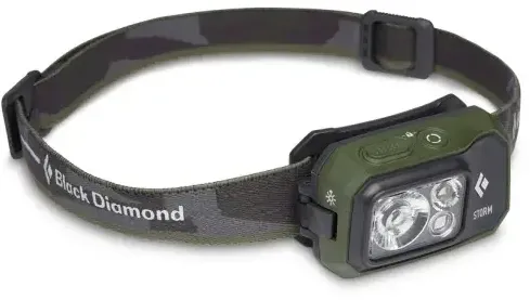 Lanterna frontala Black Diamond Storm 450 450 lumeni verde masliniu