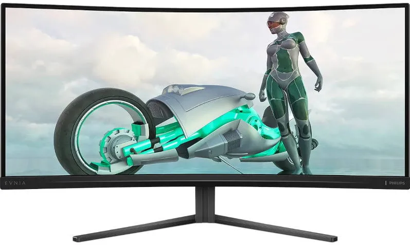 Monitor Philips Gaming 34M2C3500L Curbat 34 inch UWQHD VA 0.5 ms 180 Hz HDR