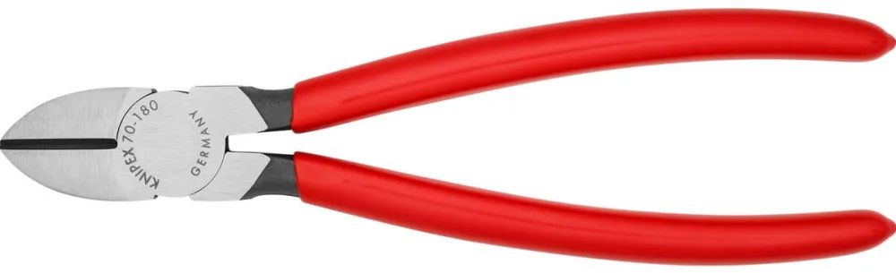 KNIPEX 70 01 180, cleste taiat (rosu, lungime 180 mm)