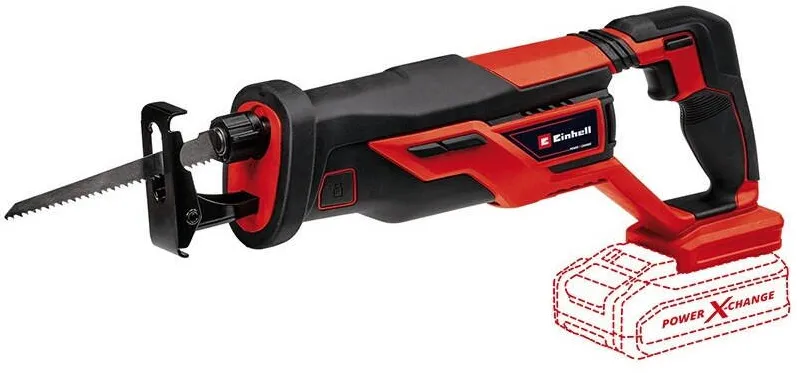 Einhell Ferastru sabie pe acumulator Power-X-Change TE-AP 18/26 Li - Solo, 18 V, 2600 RPM, 12/20/180 mm adancime taiere, fara acumulator/incarcator