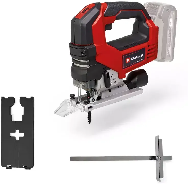 Einhell Ferastru pendular pe acumulator Professional TP-JS 18/135 Li BL Power X-Change 18 V, 135 mm adancime taiere, 26 mm inaltimea cursei, motor fara perii, panza Ferastru, fara incarcator/acumulator