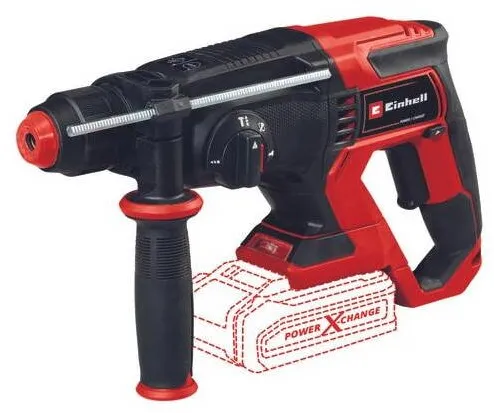 Einhell Ciocan rotopercutor pe acumulator Einhell Expert TE-HD 18/20 Li-Solo Power X-Change, 18 V, 1.8 J, 20 mm grosime diametru maxim gaurire, 4.750 rata de impact, SDS-Plus, fara acumulator/incarcator