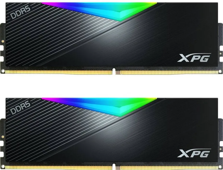 Memorie RAM ADATA XPG LANCER RGB Black Edition 32GB DDR5 8000Mhz CL38 Dual Channel Kit