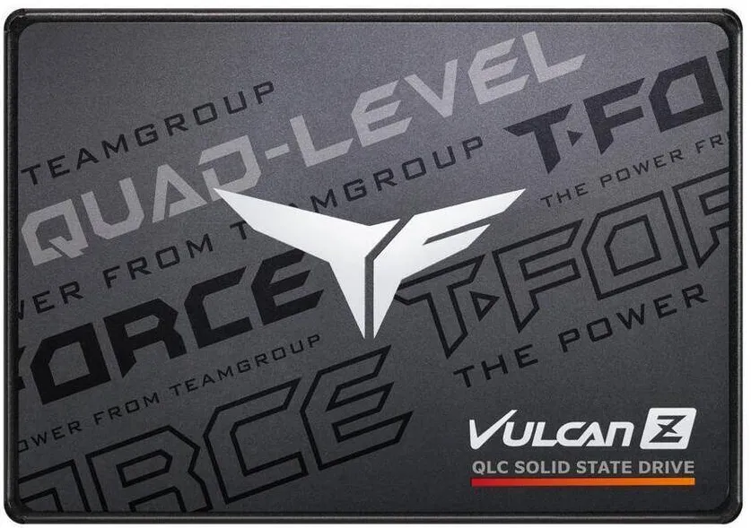 SSD Team Group VULCAN Z QLC 2 TB.  (black/grey. SATA 6 Gb/s. 2.5)