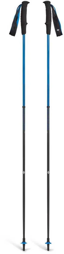 Black Diamond Distance Carbon trekking poles, fitness equipment (blue, 1 pair, 100 cm)