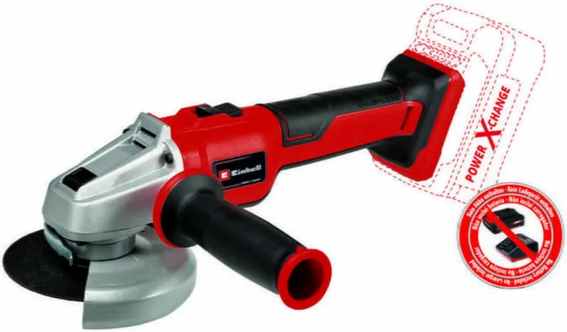 Einhell Polizor unghiular (flex) fara fir Einhell PXC AXXIO, brushless, 8500 RPM, 18 V, disc 125 mm
