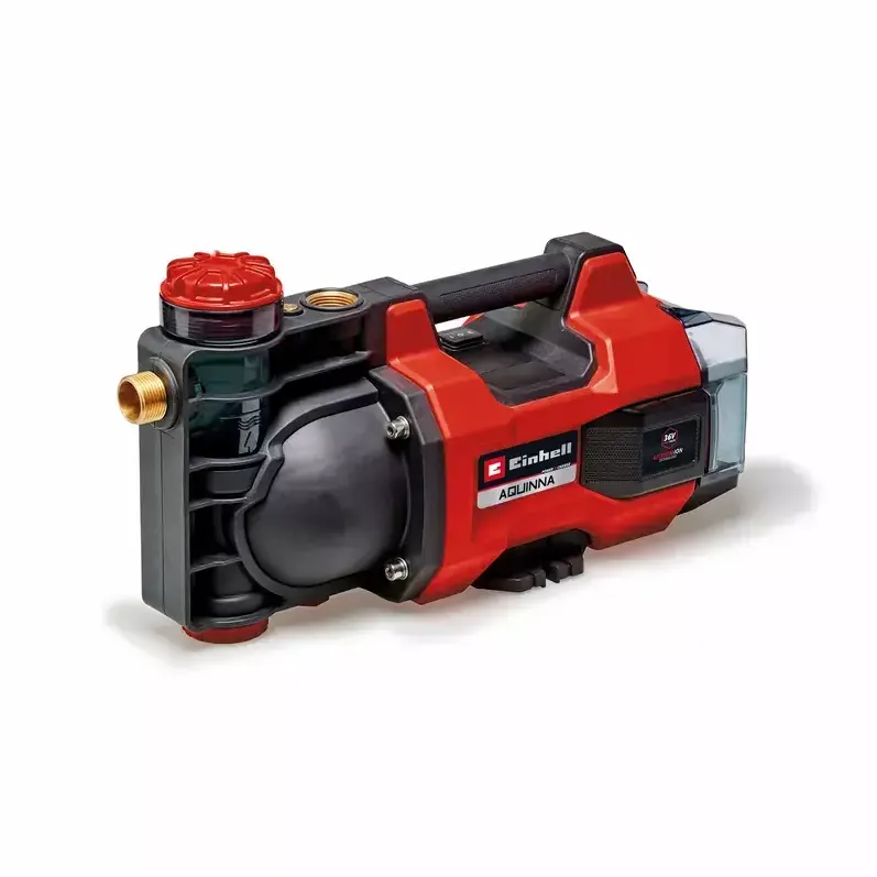 Einhell cordless garden pump AQUINNA 36/34, 36Volt (2x18V) (red/black, without battery and charger)