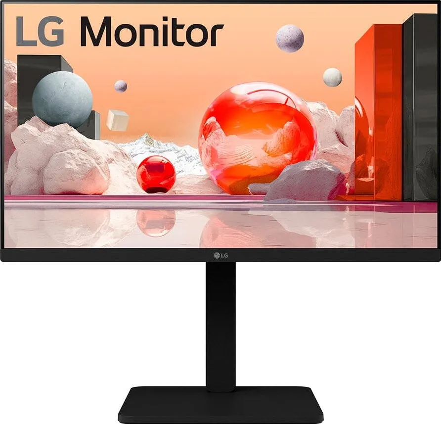 Monitor LG 24BA560-B.AEU - 23.8 - black, FullHD, IPS, HDMI, DP, VGA, 100Hz panel