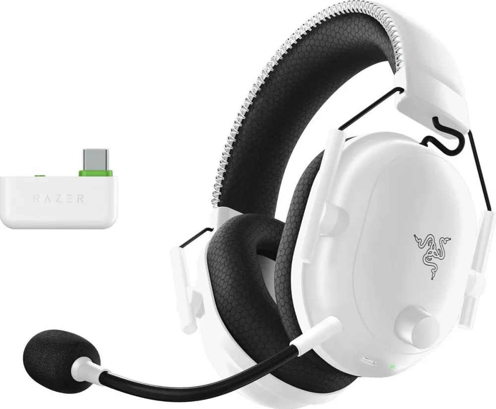 Casti Over-Head RAZER BlackShark V2 Pro for Xbox Gaming (White, 2.4GHz, Bluetooth)