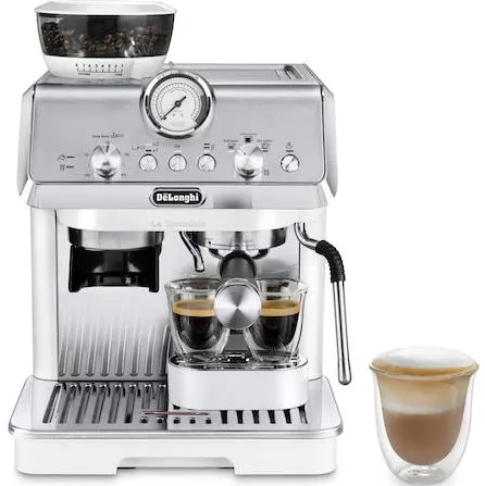 Espressor DELONGHI La Specialista Arte EC 9155.W, stainless steel