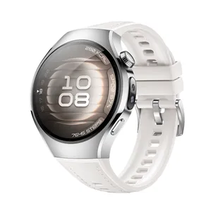 Smartwatch Huawei Watch 5 (42mm), Fluorelastomer White strap, Metal body, Soc-L19L
