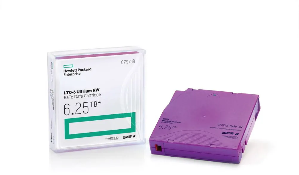 Tape Drive HP HPE LTO-6 Ultrium 6.25TB RW Data Cartridge