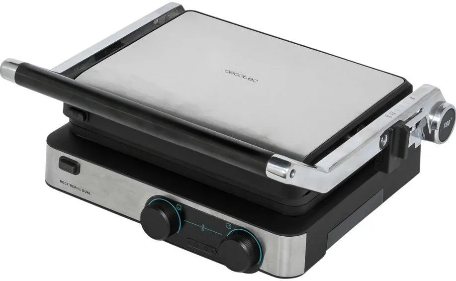 CECOTEC Gratar electric de masa RocknGrill Dual, 2000 W