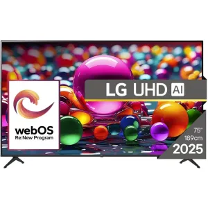 Televizor LG 75UA75006LA.AEUQ, LED TV - 75 -  black, UltraHD/4K, triple tuner, HDR
