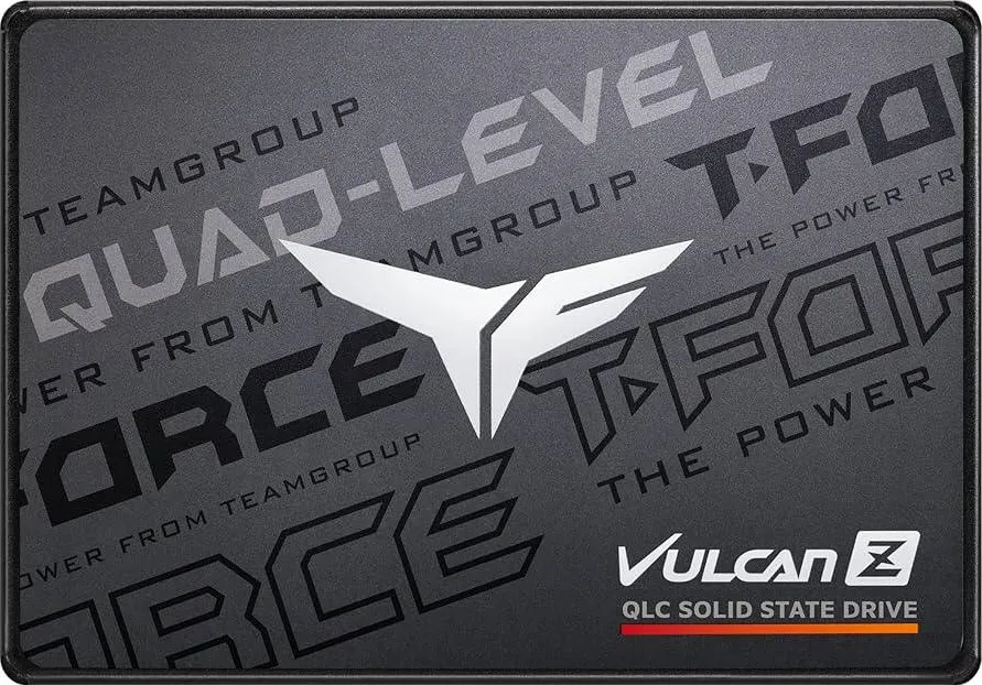 SSD Team Group VULCAN Z QLC 4 TB, (black/grey, SATA 6 Gb/s, 2.5)
