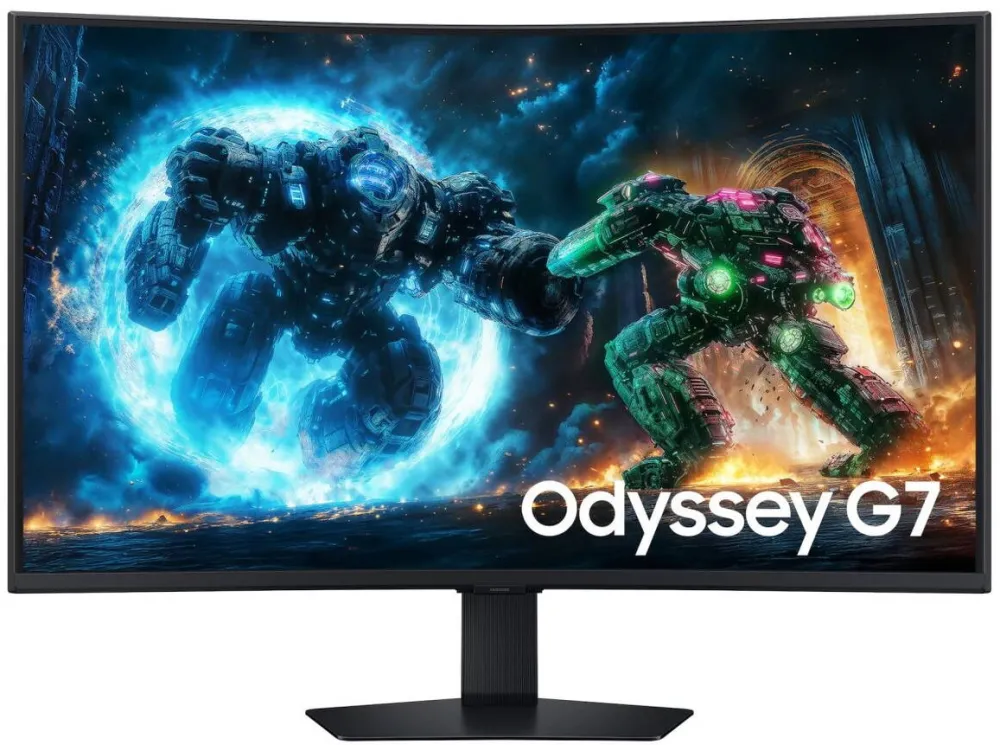 Monitor Samsung Odyssey S37FG756EU, gaming monitor - 37 - black, UltraHD/4K, VA, curved, FreeSync Premium Pro, 165Hz panel