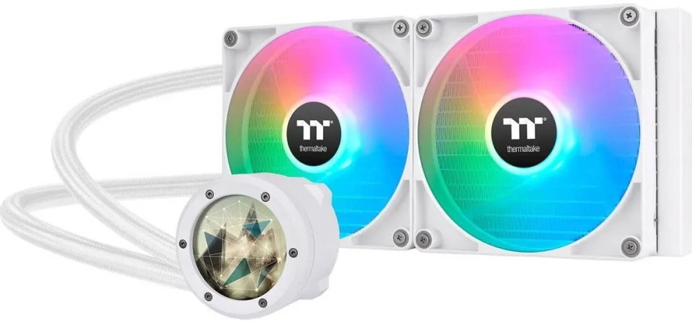 Cooler Thermaltake Thermaltake TH280 V2 Ultra ARGB Sync All-In-One Liquid Cooler Snow Edition, water cooling (white)