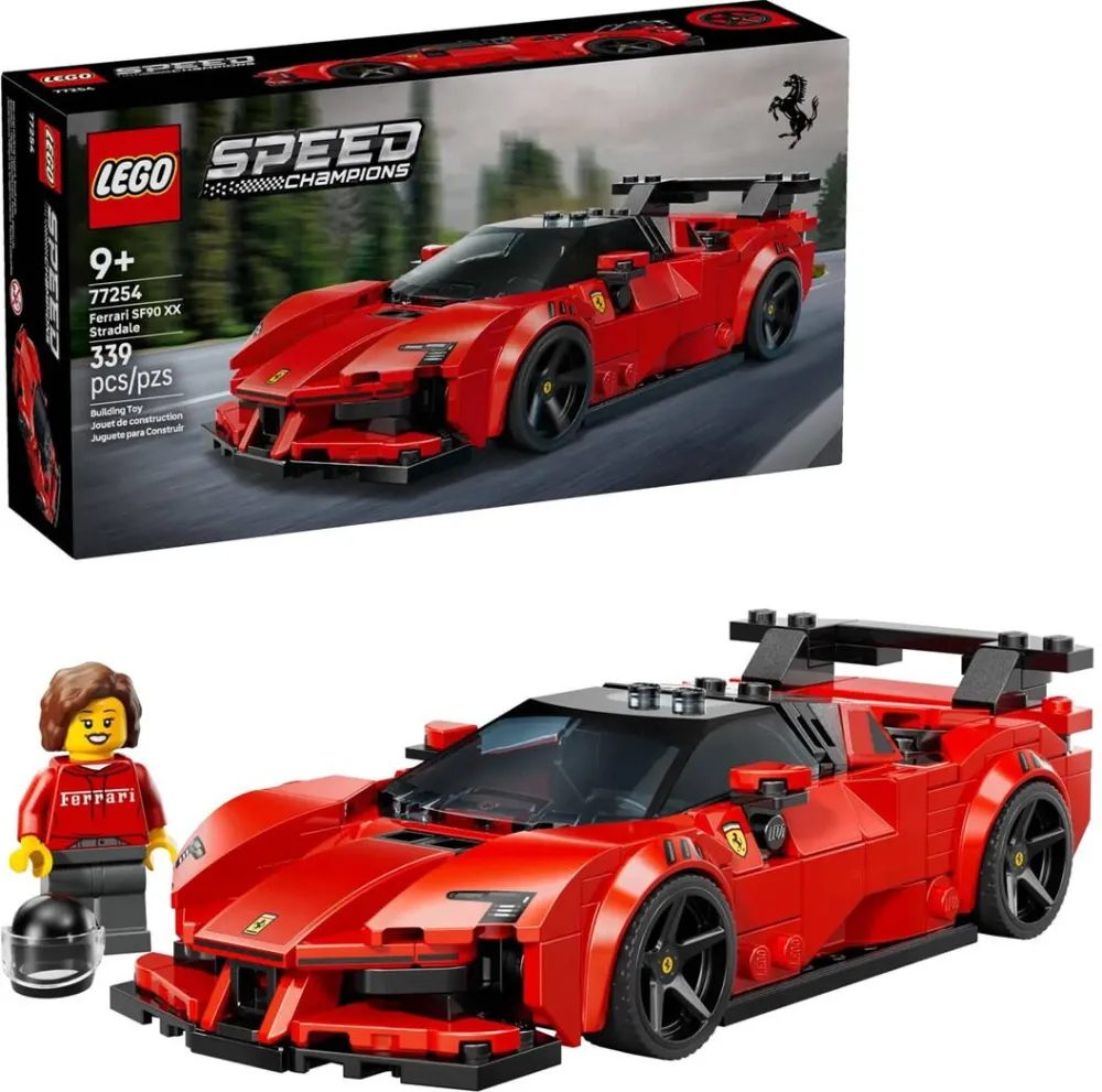 LEGO SPEED CHAMPIONS 77254 Ferrari SF90 XX Stradale Sports Car