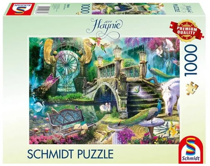 Puzzle Schmidt Puzzle, Schmidt, 1000 piese - Gradina secreta, Jeff Haynie