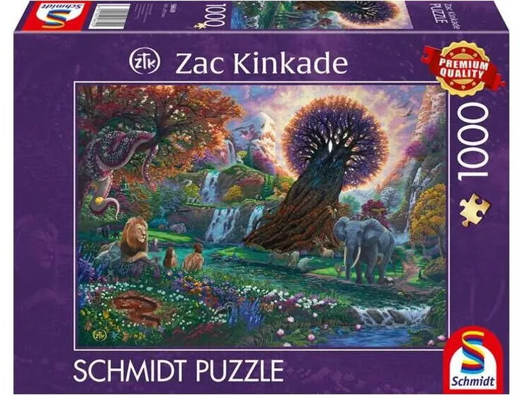 Puzzle Schmidt Puzzle Schmidt 1000 piese - Gradina Edenului, Zac Kinkade (58610)