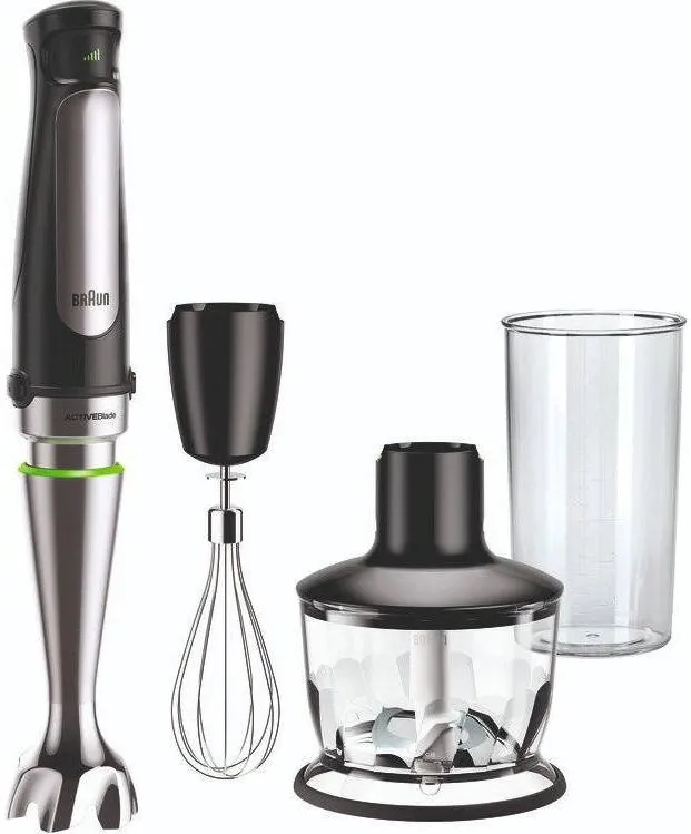 BRAUN Blender de mana Braun MQ7035, 1000 W, 0.5 l, Negru