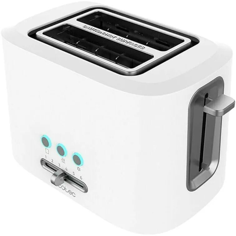 CECOTEC Prajitor de paine Toast&Taste 9000, Cecotec, 980 W, Alb