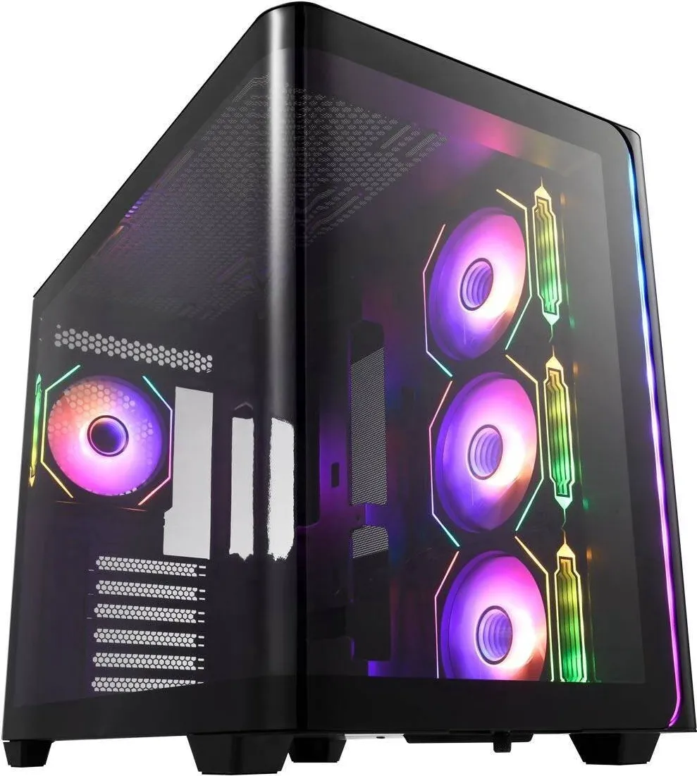Carcasa PC Fortron computer Fortron M580, Negru, Middle Tower
