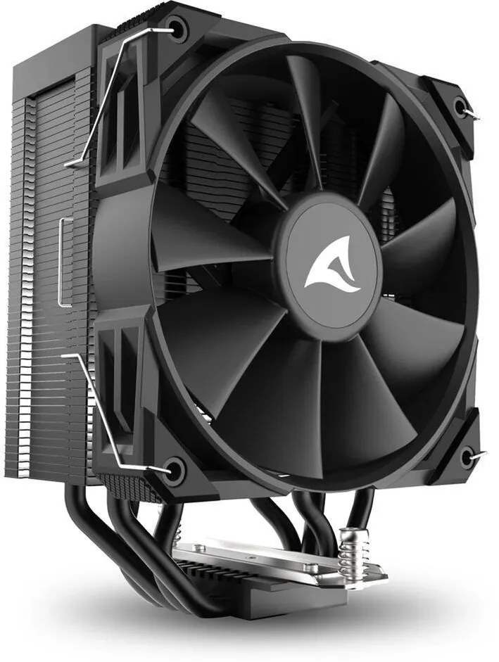 Cooler Sharkoon A40 Air Cooling, 12cm, 500-1800rpm, 30dBA, negru