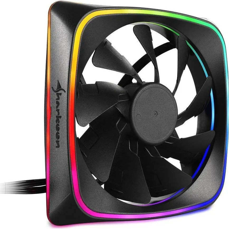 Sharkoon Ventilator PC Sharkoon 4044951028924, RGB, 1000 rpm, 120x120x25