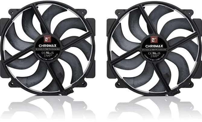 Noctua Ventilator PC NOCTUA NF-A14x25r G2 PWM Sx2-PP chromax.black