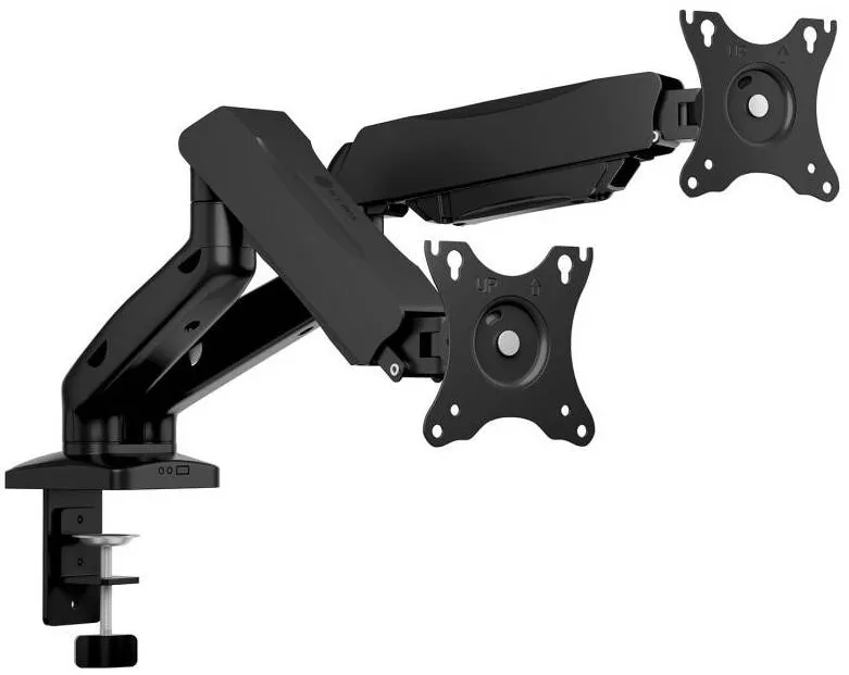 Suport TV / Monitor Icy Box Suport dual pentru monitoare Raidsonic IB-MS204-T, 17"-32", negru