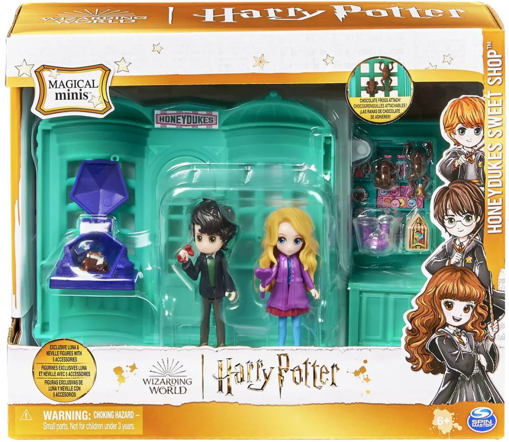 Spinmaster Set figurine si accesorii - Wizarding World Harry Potter Honey Eater, 8cm