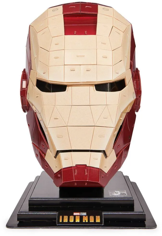 Spinmaster Puzzle 4D, Buzzer, Spin Master Marvel The Infinity Saga 4D Build - Iron Man